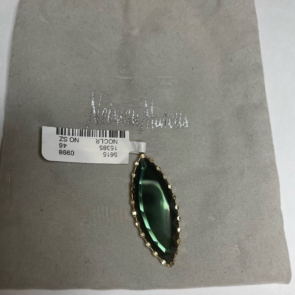 NWT Lana 14k Green Marquise Pendant (no chain) - Picture 6 of 9